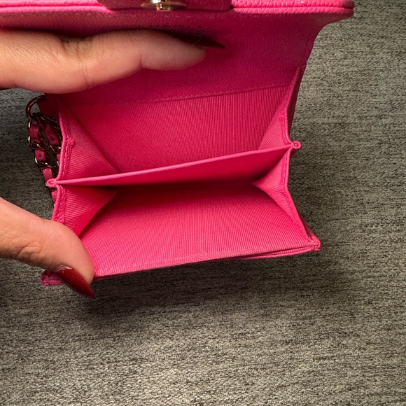 CHANEL CARD HOLDER/WALLET ON CHAIN - Picture 11 of 16